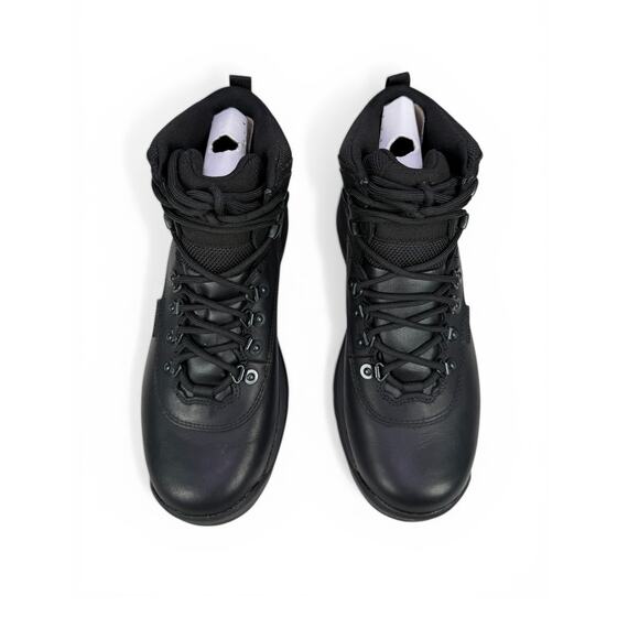 Timberland‎ White Ledge Mid Hiking Boots Mens 8 Black Leather Waterproof Outdoor